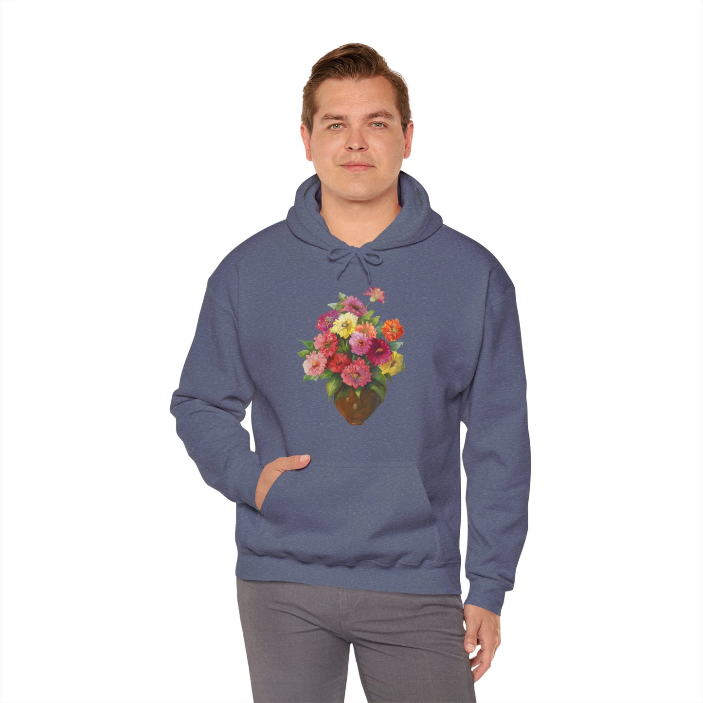 Floral Watercolor Sweatshirt - Everyday Comfort for Art Lovers