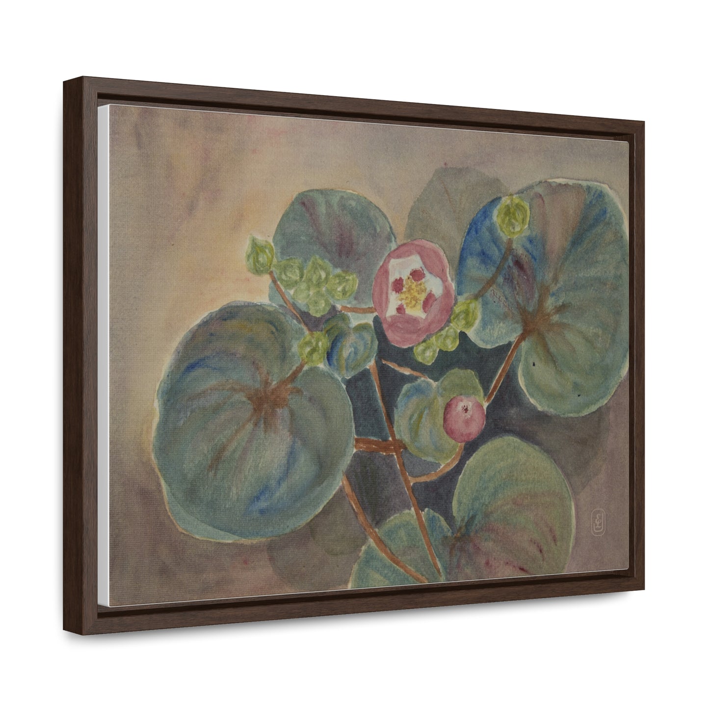 Canvas Wraps, Watercolor Lily Pad, Multiple Size & Color Options, Home Decor, Wall Art, Gift Idea, Office Decor, fun