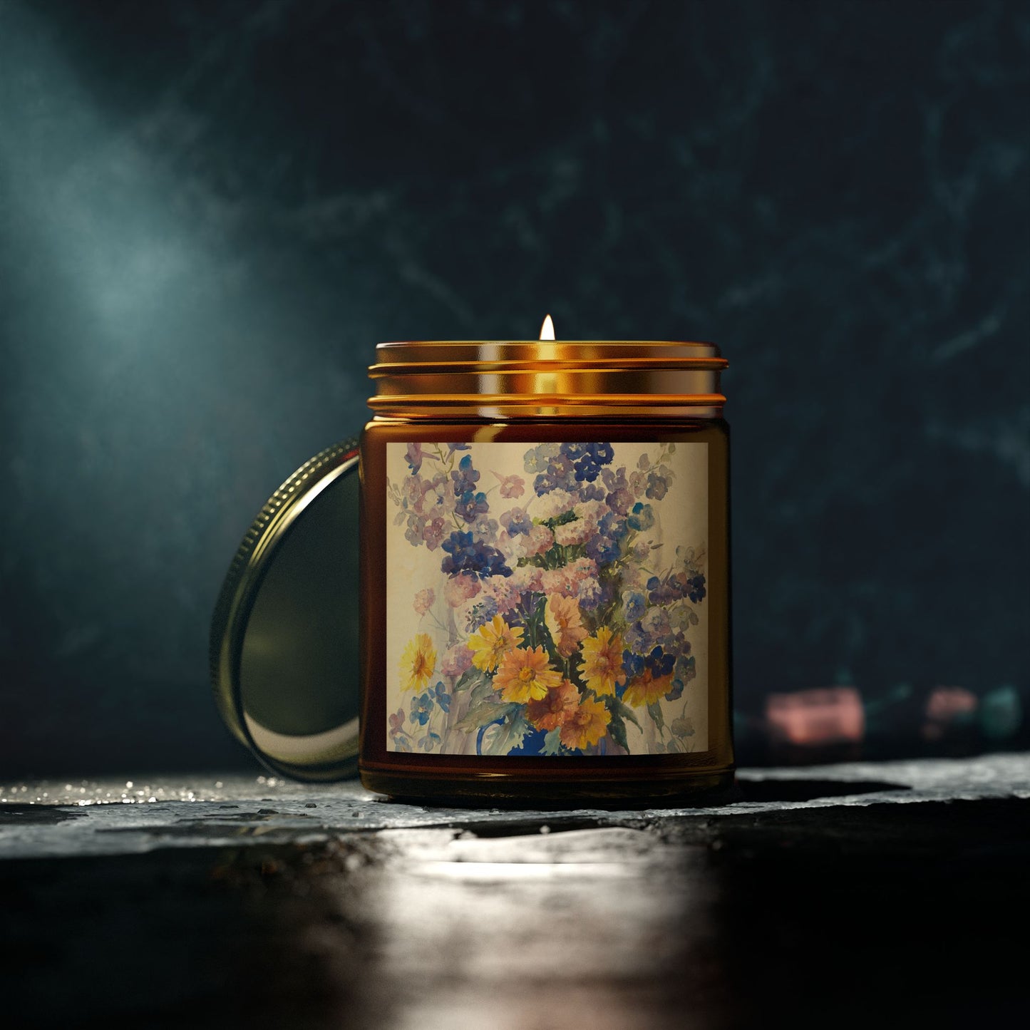 Scented Candles, Coconut Apricot Wax (4oz, 9oz)