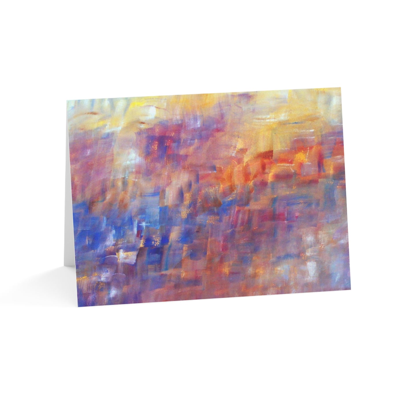 Artistic Greeting Cards Set – Vibrant Abstract Designs for All Occasions (1, 10, 30, 50pcs)