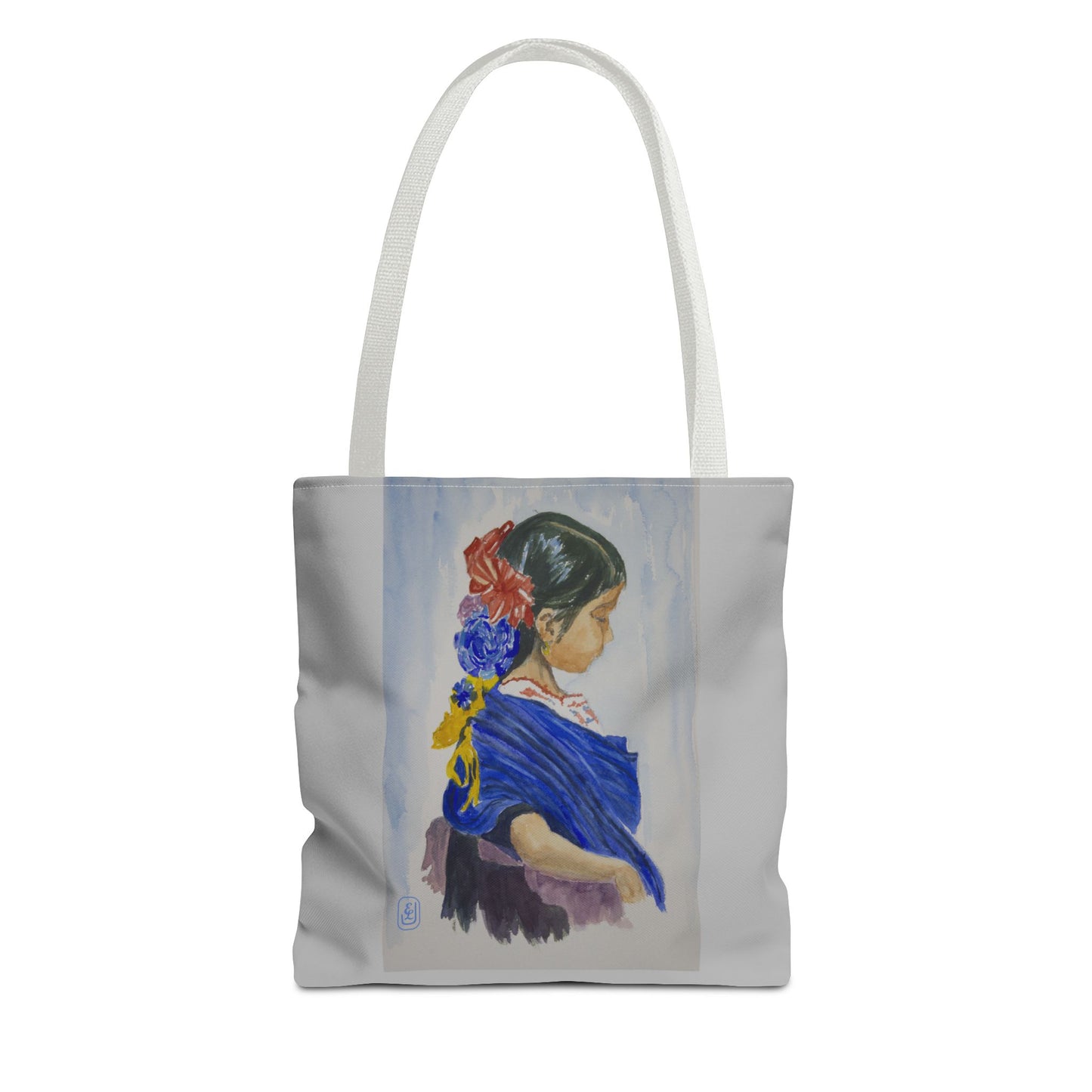Latin Culture Tote Bag, Vibrant Art Bag, Floral Design Carryall, Gift for Artists, Shopping Bag, Eco-Friendly Tote