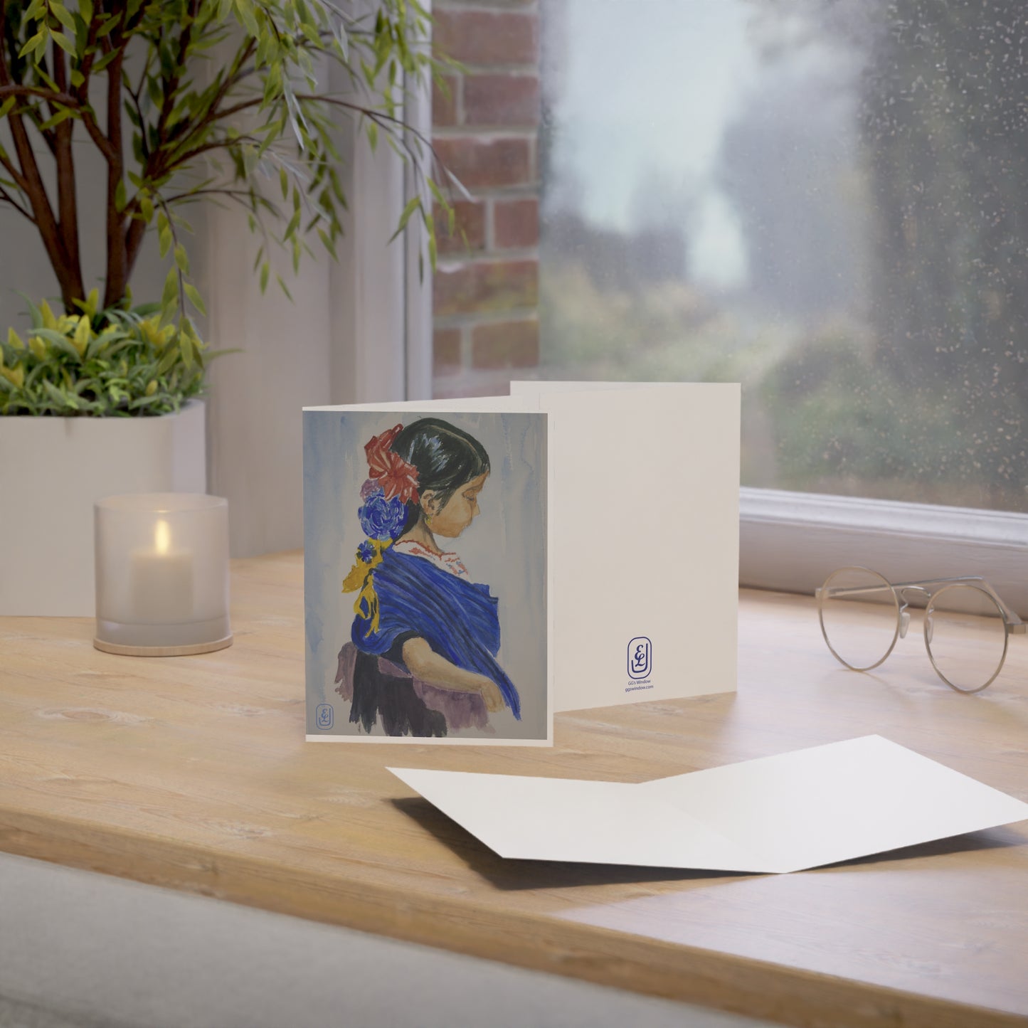 Artistic Greeting Cards - Set of 1, 10, 30, or 50 Beautiful Illustrated Designs for Any Occasion