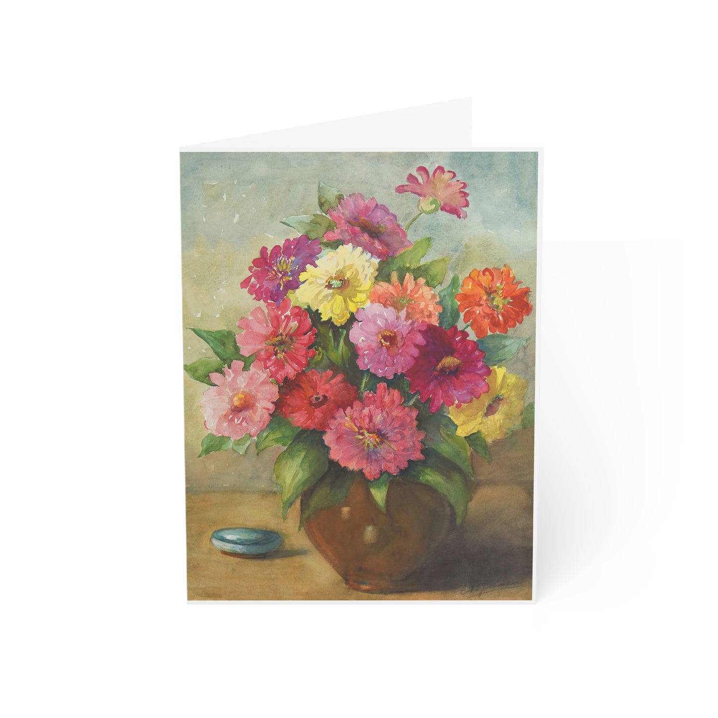 Floral Greeting Cards Set - Elegant Card Assortment for Any Occasion (1, 10, 30, 50 pcs)