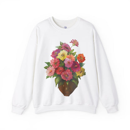 Everyday Is A Good Day For Watercolor - Floral Art Sweatshirt with Inspirational Quote