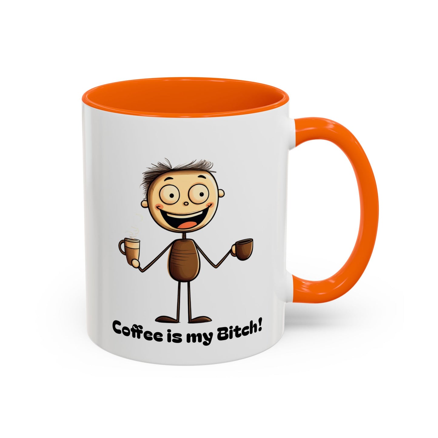 Funny Coffee Mug "Coffee is my Bitch", Perfect Gift for Coffee Lovers, Humor For Friends, Office Desk Decor, Unique Birthday Present,