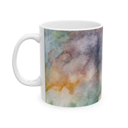 Artistic Watercolor Ceramic Mug - 11oz & 15oz