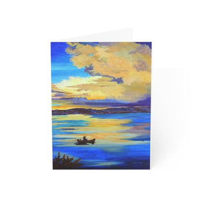 Serene Landscape Greeting Cards Set - 1, 10, 30, or 50pcs - Perfect for Any Occasion