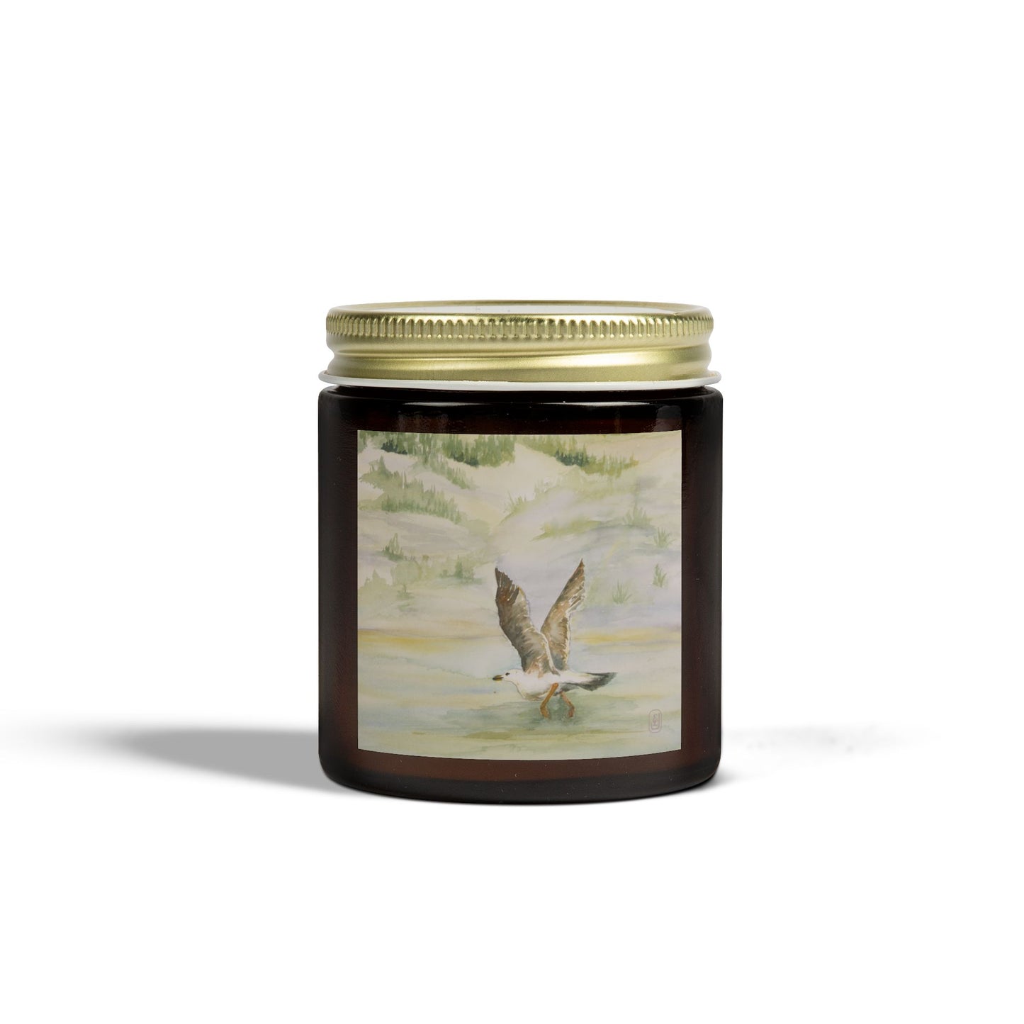 Nature-Inspired Scented Candle - Coconut Apricot Wax (4oz, 9oz)