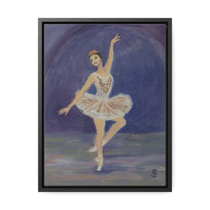 Wraps, Ballerina Watercolor Vertical Frame Art Print for a Fun Gift, Wall Decor, Home Decoration, All Ocasions