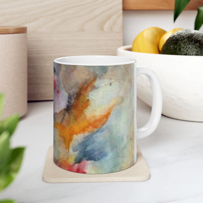 Artistic Watercolor Ceramic Mug - 11oz & 15oz