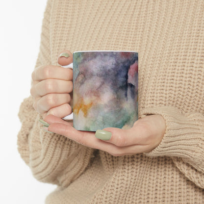 Artistic Watercolor Ceramic Mug - 11oz & 15oz