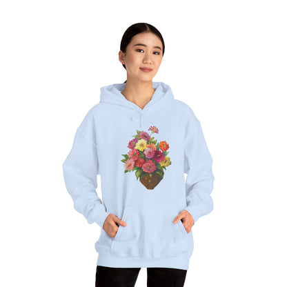 Floral Watercolor Sweatshirt - Everyday Comfort for Art Lovers