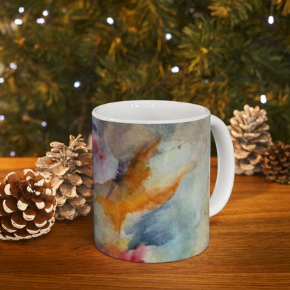 Artistic Watercolor Ceramic Mug - 11oz & 15oz