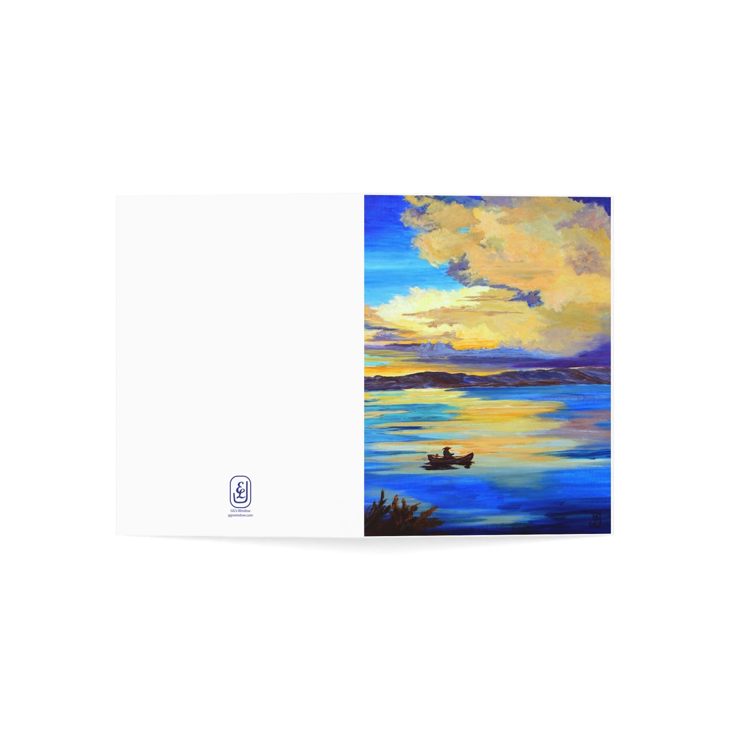 Serene Landscape Greeting Cards Set - 1, 10, 30, or 50pcs - Perfect for Any Occasion