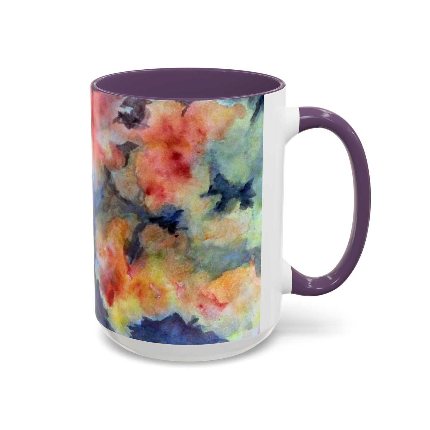 Colorful Abstract Accent Coffee Mug - 11 & 15oz