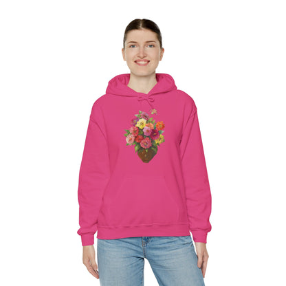 Floral Watercolor Sweatshirt - Everyday Comfort for Art Lovers