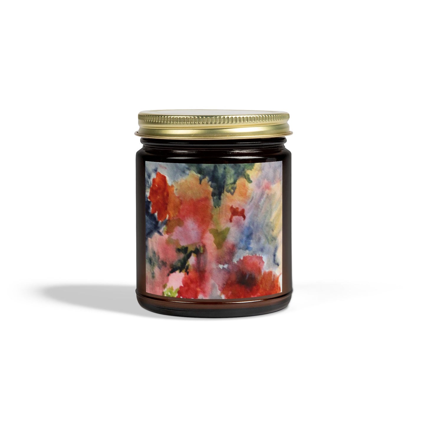 Floral Scented Candle | Coconut Apricot Wax | 4oz & 9oz