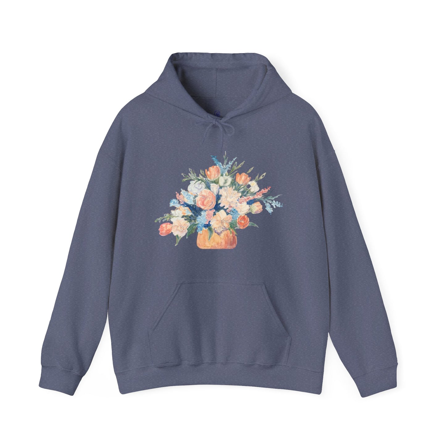 Floral Bouquet Unisex Hoodie - Cozy Heavy Blend Sweatshirt for Nature Lovers