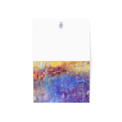 Colorful Abstract Greeting Cards - Set of 10, 30, or 50 for All Occasions