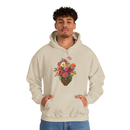 Floral Watercolor Sweatshirt - Everyday Comfort for Art Lovers