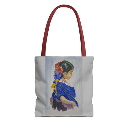 Latin Culture Tote Bag, Vibrant Art Bag, Floral Design Carryall, Gift for Artists, Shopping Bag, Eco-Friendly Tote