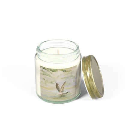 Nature-Inspired Scented Candle - Coconut Apricot Wax (4oz, 9oz)