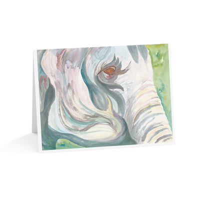 Elegant Elephant Greeting Cards – Set of 1, 10, 30, or 50 pcs for All Occasions