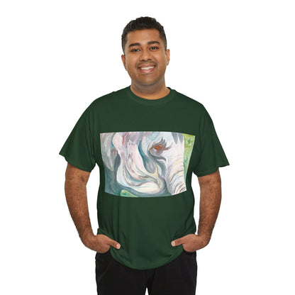 I Travel With My Trunk Out Front - Elephant Watercolor T-shirt, Unique Summery Gift for All Ages - Fun Tee, Unisex Garment-Dyed Shirt