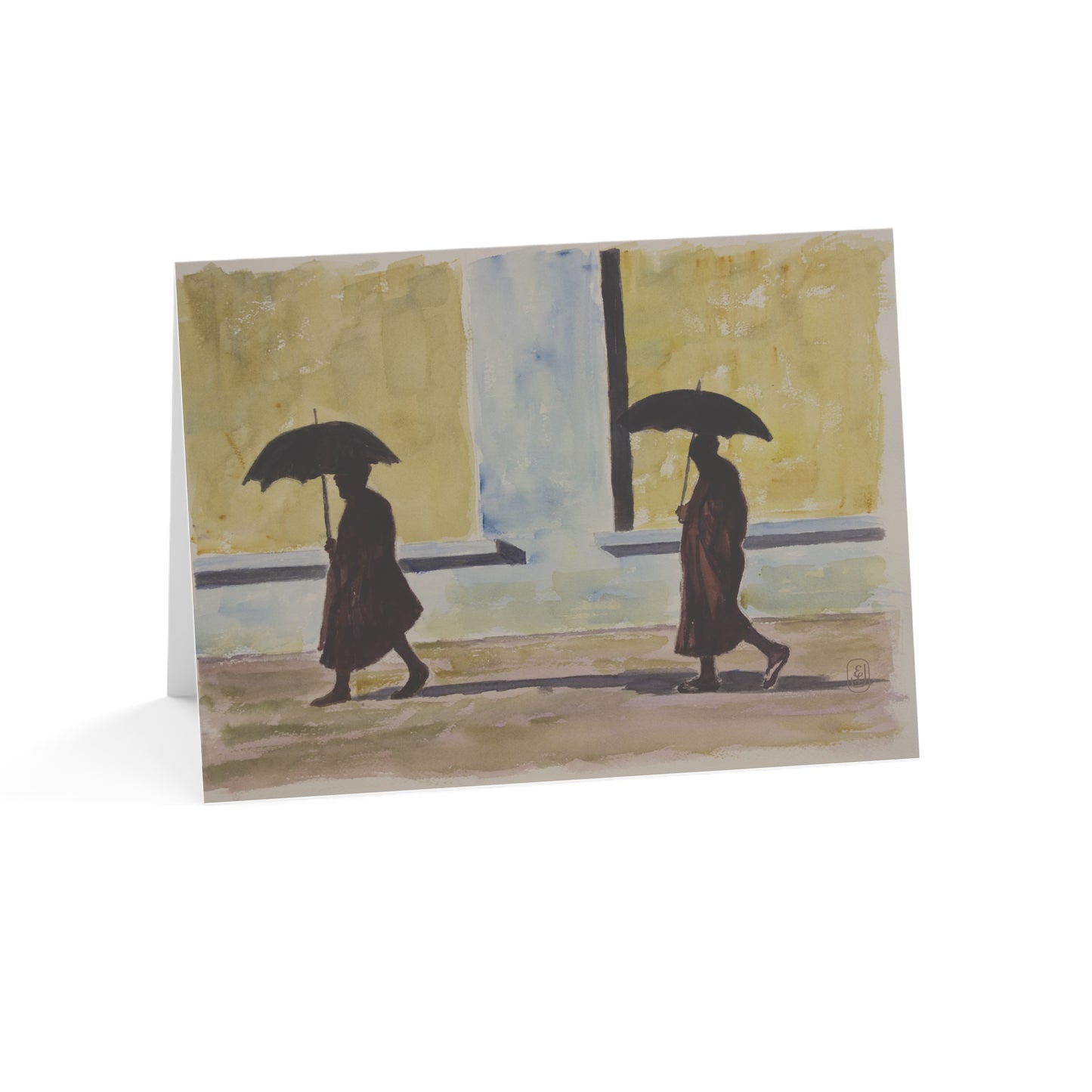 Elegant Watercolor Greeting Cards - Set of 1, 10, 30, or 50pcs Perfect for All Occasions