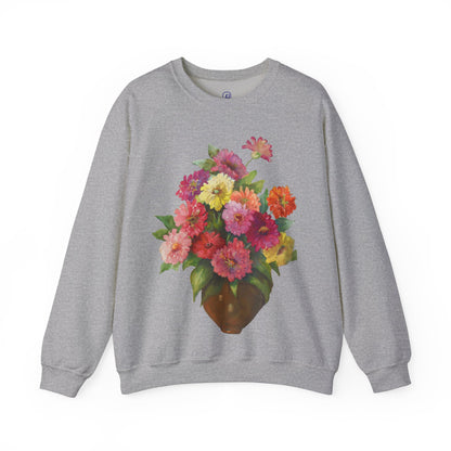 Everyday Is A Good Day For Watercolor - Floral Art Sweatshirt with Inspirational Quote