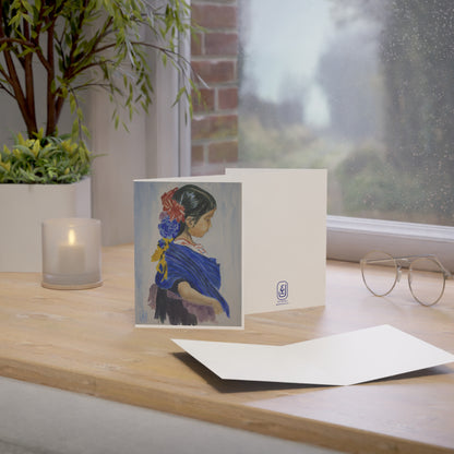 Artistic Greeting Cards - Set of 1, 10, 30, or 50 Beautiful Illustrated Designs for Any Occasion