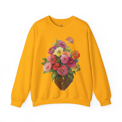 Everyday Is A Good Day For Watercolor - Floral Art Sweatshirt with Inspirational Quote