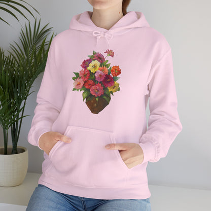 Floral Watercolor Sweatshirt - Everyday Comfort for Art Lovers