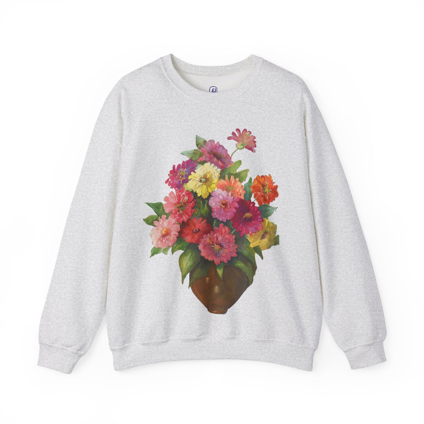 Everyday Is A Good Day For Watercolor - Floral Art Sweatshirt with Inspirational Quote