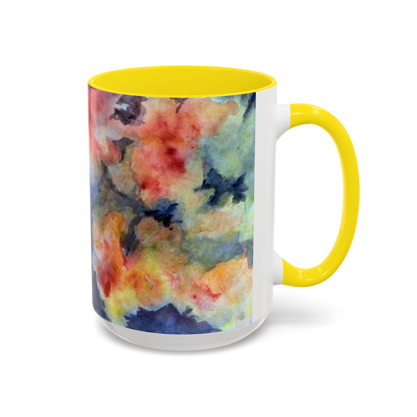 Colorful Abstract Accent Coffee Mug - 11 & 15oz