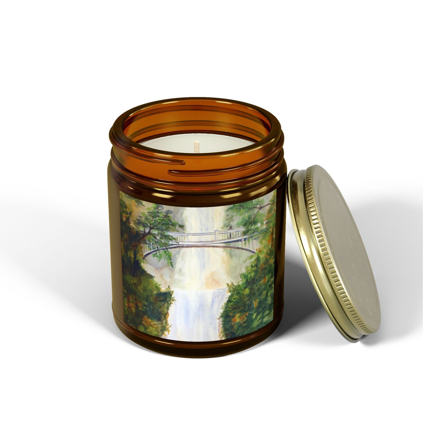 Nature-Inspired Scented Candle - Coconut Apricot Wax - Perfect for Relaxation and Home Décor