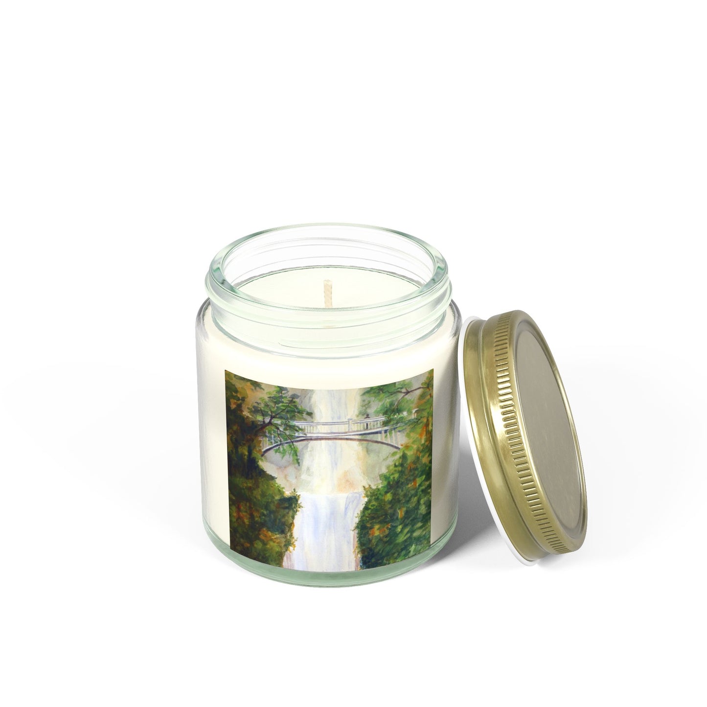 Nature-Inspired Scented Candle - Coconut Apricot Wax - Perfect for Relaxation and Home Décor