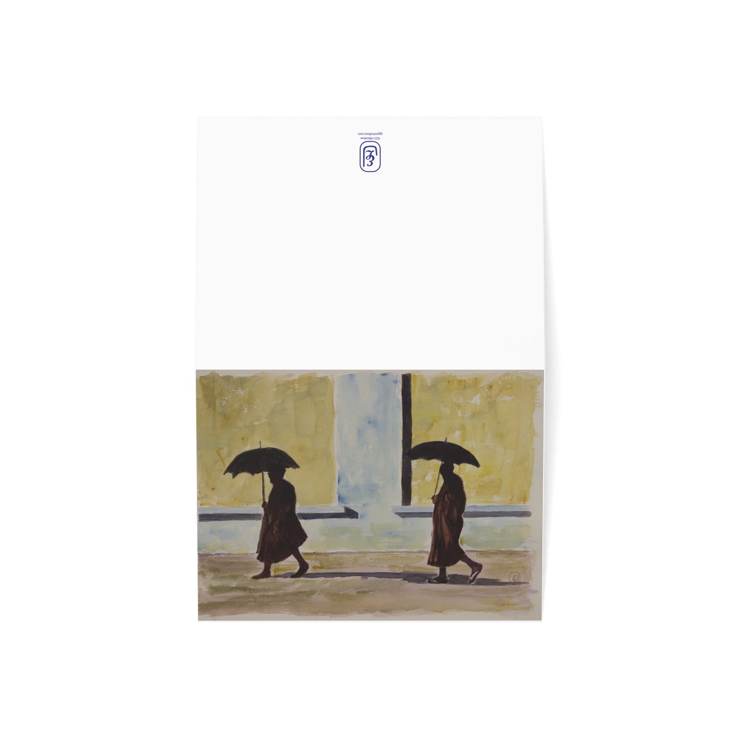 Elegant Watercolor Greeting Cards - Set of 1, 10, 30, or 50pcs Perfect for All Occasions