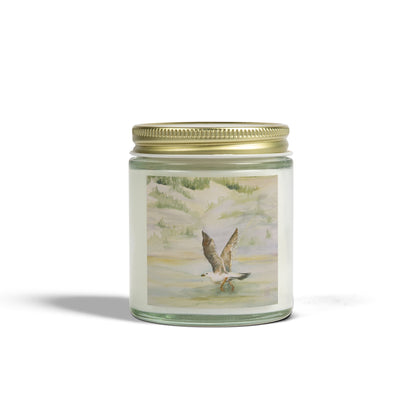 Nature-Inspired Scented Candle - Coconut Apricot Wax (4oz, 9oz)