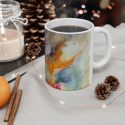 Artistic Watercolor Ceramic Mug - 11oz & 15oz