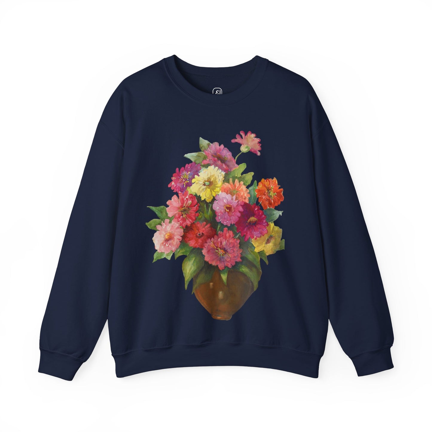 Everyday Is A Good Day For Watercolor - Floral Art Sweatshirt with Inspirational Quote