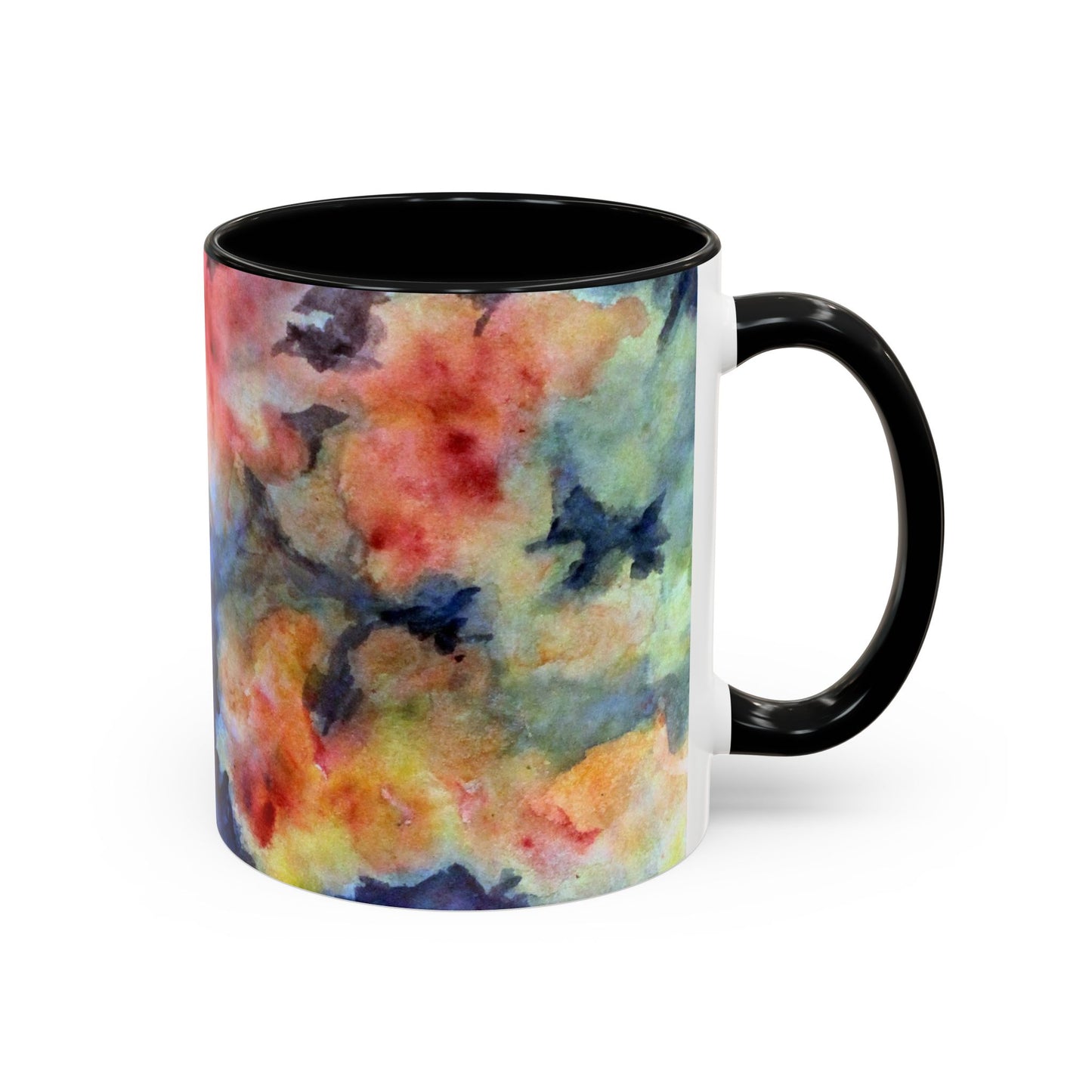 Colorful Abstract Accent Coffee Mug - 11 & 15oz