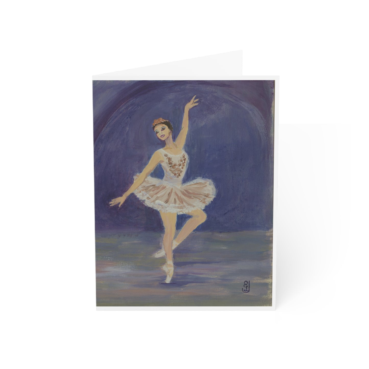 Elegant Ballet Greeting Cards Set - 1, 10, 30, or 50pcs