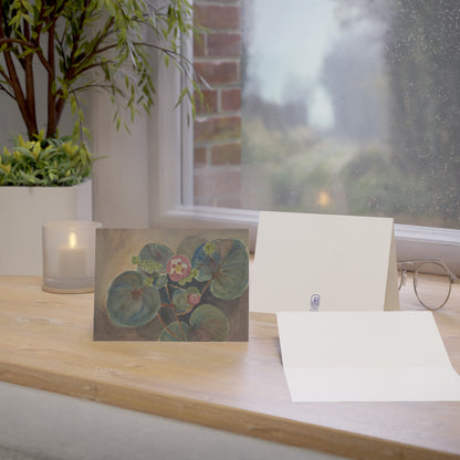 Elegant Floral Greeting Cards Set - Ideal for All Occasions (1, 10, 30, 50 Pcs)