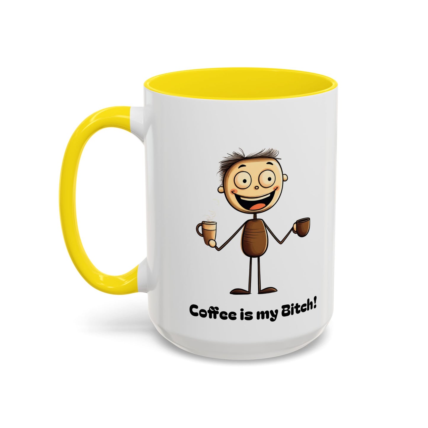 Funny Coffee Mug "Coffee is my Bitch", Perfect Gift for Coffee Lovers, Humor For Friends, Office Desk Decor, Unique Birthday Present,