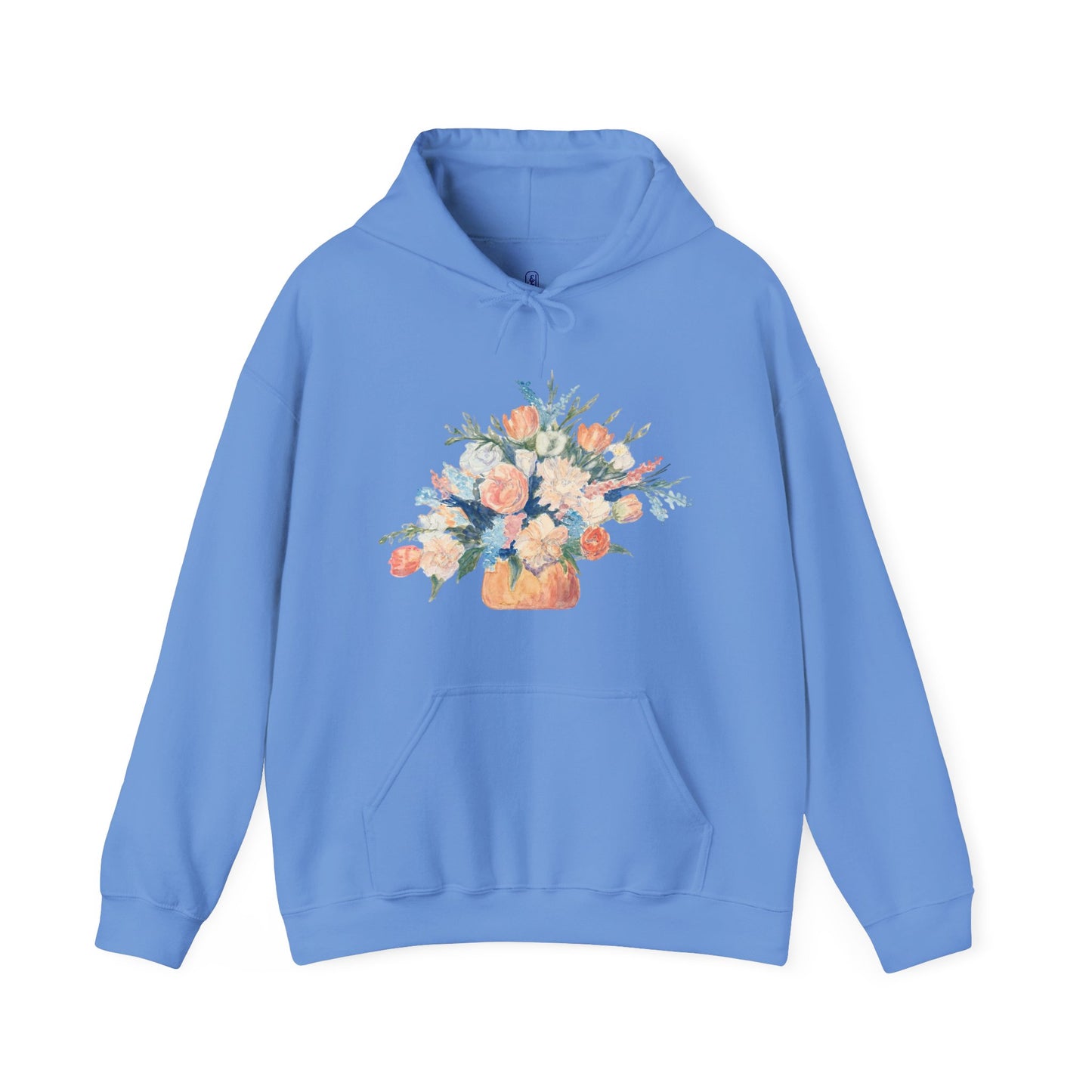 Floral Bouquet Unisex Hoodie - Cozy Heavy Blend Sweatshirt for Nature Lovers