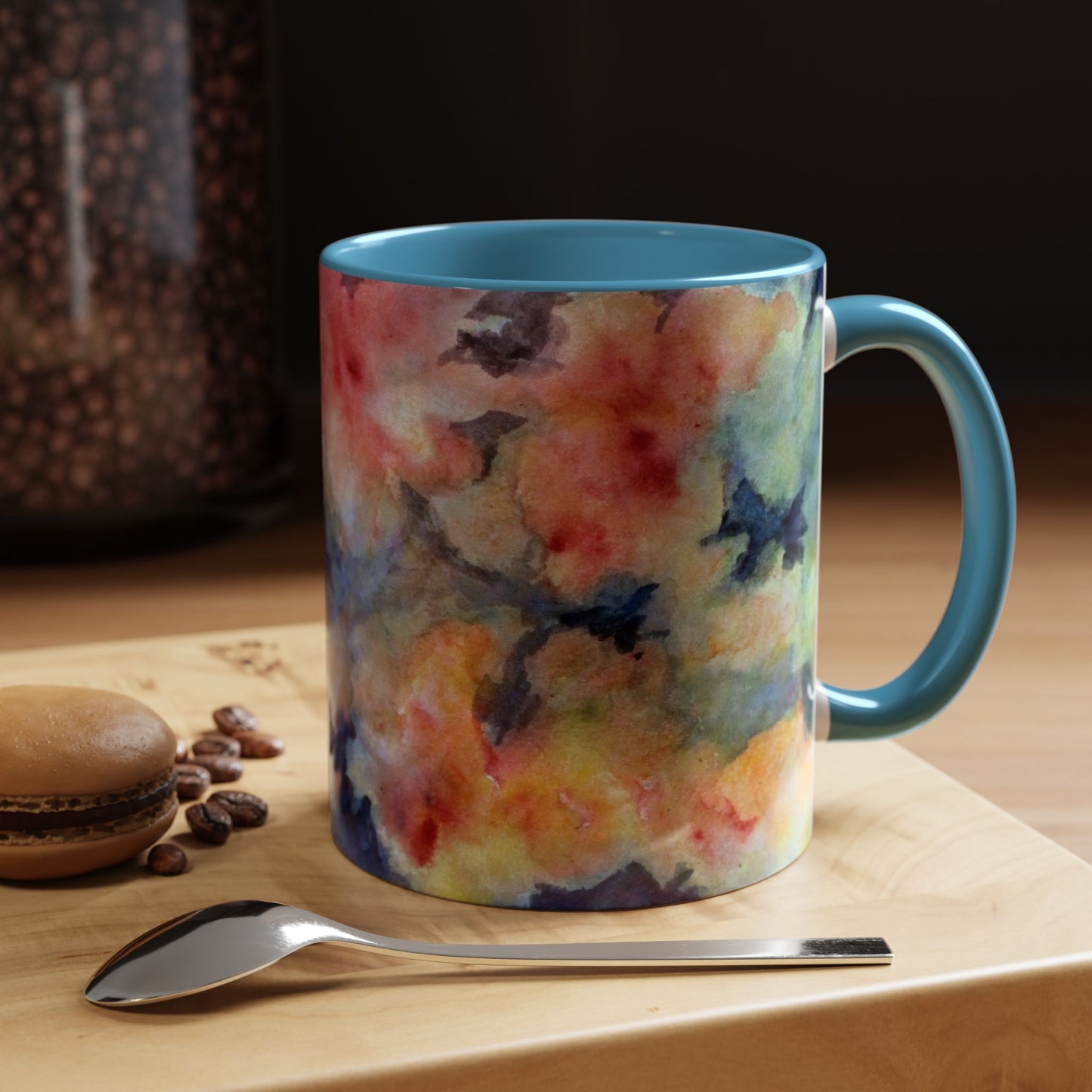 Colorful Abstract Accent Coffee Mug - 11 & 15oz