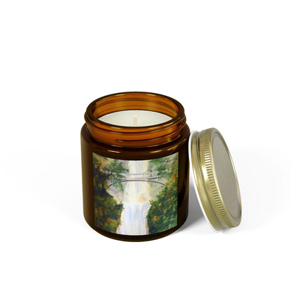 Nature-Inspired Scented Candle - Coconut Apricot Wax - Perfect for Relaxation and Home Décor